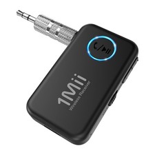 1Mii Bluetooth 5.3 Music Receiver for Car/Home Stereo, Aux Bluetooth Adapter for picture
