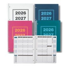 Academic Planner 2026-2027 Student 8.5 x 11 Navy Deep Focus Order Chaos picture