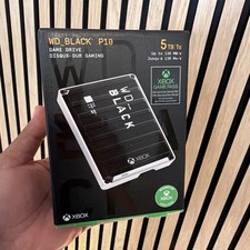 Open Box, WD Black P10 for Xbox 5TB USB Portable External Hard Drive picture