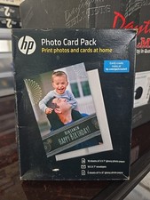 NEW HP Photo Card Pack 10 Sheets picture