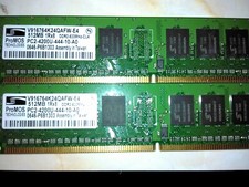 RAM 2-PC2 4200U ProMOS Memory Card V916764K24QAFW-E4 512 MB 1Rx8 DDR2 533 MHz picture