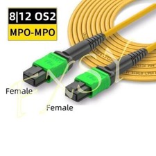 1-5M MPO/UPC Female 9/125 Singlemode OS2 Fiber Optic Cable 12F TypeB Trunk Cable picture