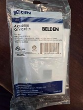 Belden AX102655 KeyConnect Faceplates 2-Port Flush Single-Gang White   picture