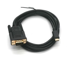 USB-C to DB9-Male Serial Port Adapter Prolific GT Chipset 6FT picture