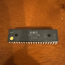 Original MOS 6510 CBM CPU Chip for Commodore 64 – Vintage 8-bit Processor Works picture