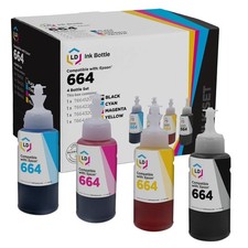 LD Compatible Epson 664 Black & Color Ink Set for ET 2500, 2550 & ET 16500, 4500 picture