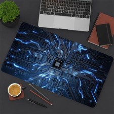 Office Desk Mat | Premium Rubber, Thick 2Mm, Non-Slip, Large Size For Full Des picture