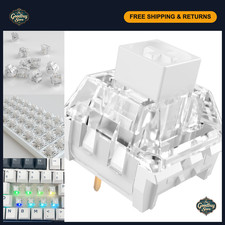 Clicky Mechanical Keyboard Switches - Kailh Box White, Perfect for 3D Printing picture