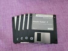 Reader Rabbit 3 Ages 3-6 MAC Apple Original 1994-1996 Kids Floppy Disks 3.5