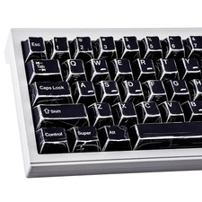 131 PCS Black Japanese Manga PBT Cherry Profile Keycaps Fits 60/65/75/100% picture