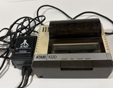 Atari 1020 Color Printer w/ Power Supply Untested Parts Or Repair picture