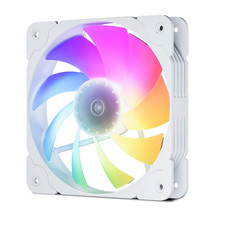 SA-140 White 140Mm Addressable RGB & PWM Fan | Motherboard Sync Computer picture