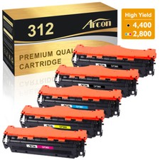 5PK CF380A CF381A CF382A CF383A Toner 312A For HP Laserjet Pro MFP M476dn M476nw picture