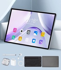 New Tablet 10. 1 inch 8G+256G ROM Android 12 Wifi 5G/4G Dual SIM Bundle Keyboard picture