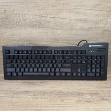 Cyberpower PC Play Ready 01 NOHI LED Wired Gaming Keyboard Black KB-161-306 picture