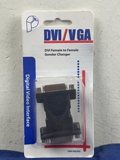 DVI F/F Female to Female Gender Changer Cable Adapter Dual/Single Link BIG - NEW picture