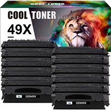 10 PK High Yield Q5949X 49X Toner Compatible With HP Laserjet 1320nw 1320tn 1320 picture
