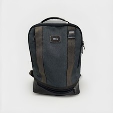 Tumi Slim Backpack laptop Alpha Bravo Dover Gray Deluxe Ballistic Logo Travel picture