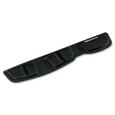 Fellowes 9182801 Palm Support W/Microban, Fabric, Black picture
