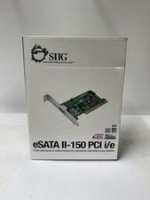 SIIG eSATA II-150 PCI i/e Storage Controller SATA 1.5Gb/s PCI SC-SA1012-S1 picture
