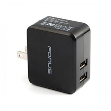 18W 3.4AMP 2-PORT RAPID USB HOME WALL AC CHARGER SMART DETECT for iPAD / TABLETS picture