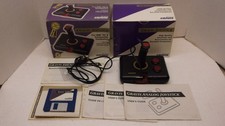 Gravis Analog Joystick Tandy Apple IBM Game Controller Box Drivers Manual Used picture