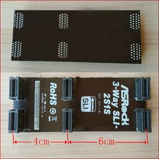 1pcs New SLI Bridge 2S1S 40mm 60mm 3-Way For ASRock NVIDIA Graphics Video Card picture