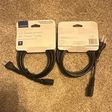 Insignia 6ft Replacement AC Power Cable NEMA 5-15P to C13 Black NS-PW065012 picture