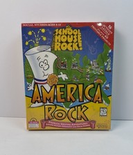 School House Rock America Rock CD ROM Software PC Windows 1995 NEW SEALED picture