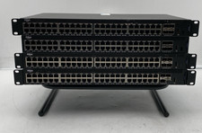 LOT OF 4 Dell Networking X1052 48 Port Gigabit PoE+ Ethernet Switch picture