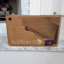 Apple Style-Writer 2 II Printer w/ Power Cord, Original Box Manual Disk 1993 NEW picture