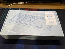 Womier RD75 Pro 75% Aluminum Gaming Keyboard with Quick Release Wireless- Black picture