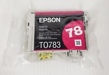 NEW Sealed Genuine Epson 78 Magenta Ink Cartridge T0783 picture