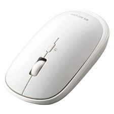 ELECOM Slint M-TM10BBWH/EC Wireless Bluetooth Mouse Slim Quiet 4-Button with picture