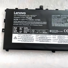 Genuine 01AV430 Battery for Lenovo ThinkPad X1 Carbon 2017/2018 SB10K97587 57WH picture