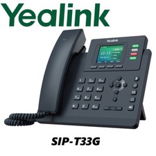Yealink SIP-T33G Gigabit PoE Color LCD 4-Line Office Phone Entry Level T33G picture