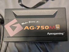 Apexgaming AG-750M Power Supply (PSU) With Cables picture