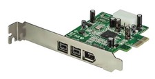 3 Port 2b 1a 1394 PCI Express FireWire Card Adapter - 1394 FW PCIe FireWire 800 picture