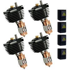 4‑Pack 0.4Mm Creator 5 Nozzle for Flashforge Creator 5 Pro Hotend picture