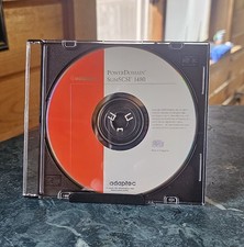 Adaptec PowerDomain SlimSCSI 1480 Driver CD 1999 VG+ picture