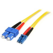 StarTech 4m Single-Mode Duplex 9/125 LSZH Fiber Optic Cable - LC/SC picture