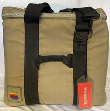Rare Vintage 1980’s Apple Macintosh Computer Soft Carry Case Bag With Strap picture