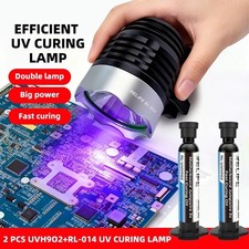 2PCS RELIFE RL-UVH902 10ML UV Solder Mask Ink 3S Quick-dry + RL-014 UV Curing D picture