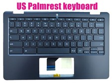 US Palmrest keyboard for Asus Chromebook Flip C213N C213NA 90NX01C1-R31UI0 picture
