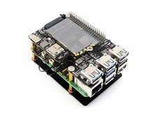 Waveshare PCIe to M.2 4G/5G And USB 3.2 HAT for Raspberry Pi 5 Compatible SIMCom picture