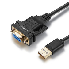 USB to RS232 Serial Adapter with FTDI Chipset - USB 2.0 to Female DB9 Serial Cab picture
