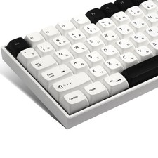XDA White Keycaps, XVX Japanese PBT Keycap Sets, Bow Key caps 75 Percent Dye-... picture
