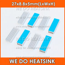 27x8.8x5mm Heatsink Radiator Electronics Cooler With Thermal Pads for MOS GPU IC picture