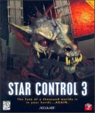 Star Control 3 PC CD planet space exploration fight alien fleet strategy game picture