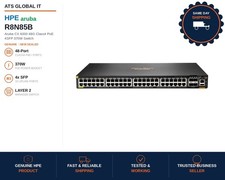 HPE Aruba R8N85B CX 6000 48G Class4 PoE 4SFP 370W Managed Switch New Sealed picture